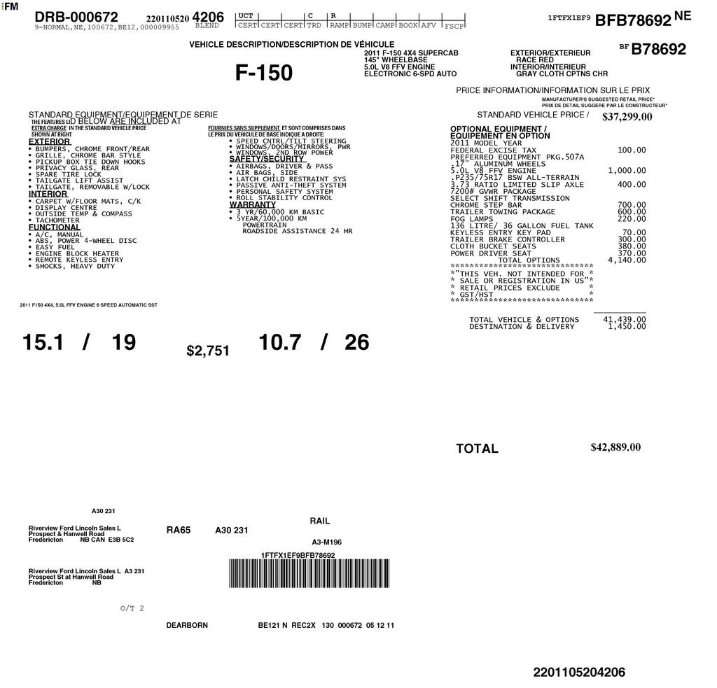 Used 2011 Ford F150 XLT w/ Trailer Tow Pkg image 12