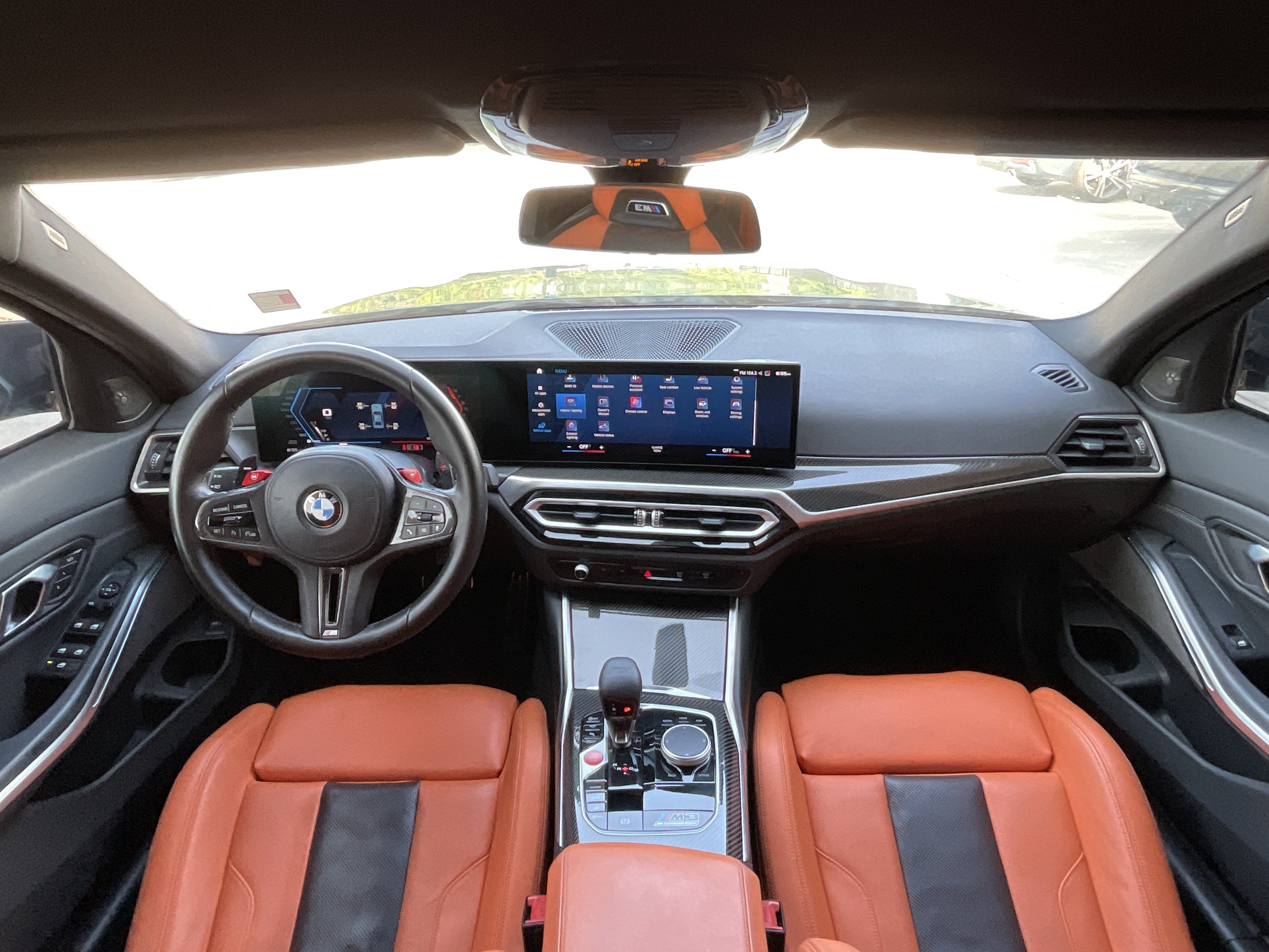 Used 2024 BMW M3 Competition w/ Parking Assistance Package RWD image 12
