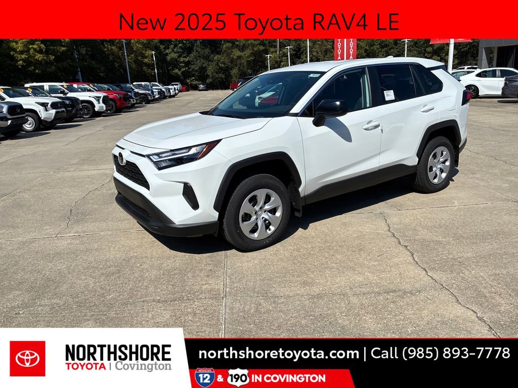 New 2025 Toyota RAV4 LE