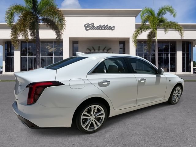 Certified 2022 Cadillac CT4 Luxury w/ Sun And Sound Package RWD image 14