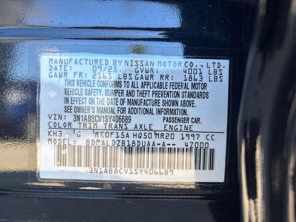 New 2025 Nissan Sentra SV w/ All-Weather Package image 12