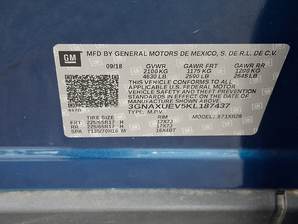 Used 2019 Chevrolet Equinox LT AWD/4WD image 33