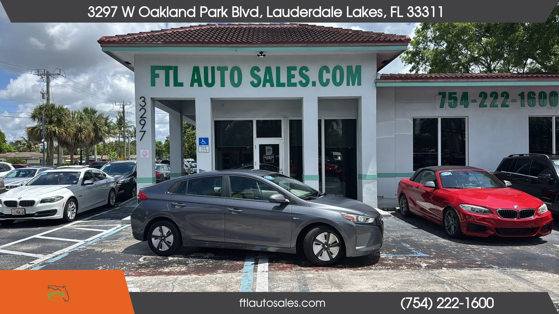 Used 2018 Hyundai Ioniq Blue FWD image 1