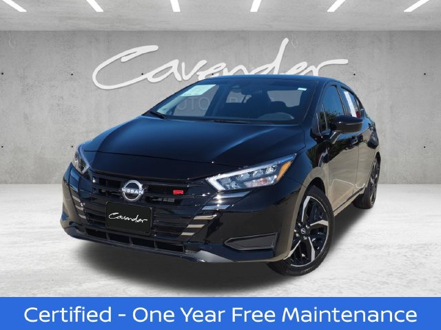 Certified 2025 Nissan Versa SR w/ Trunk Package