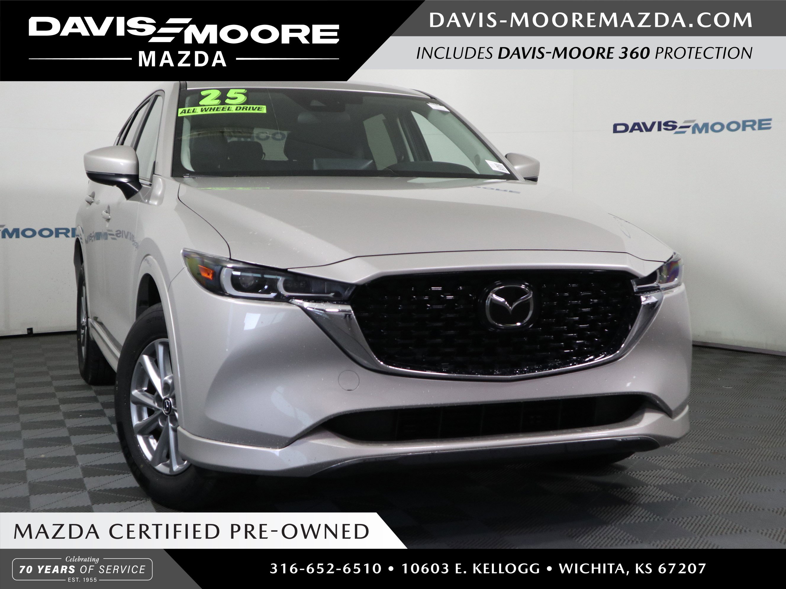 Certified 2025 MAZDA CX-5 AWD 2.5 S w/ Select Package image 1