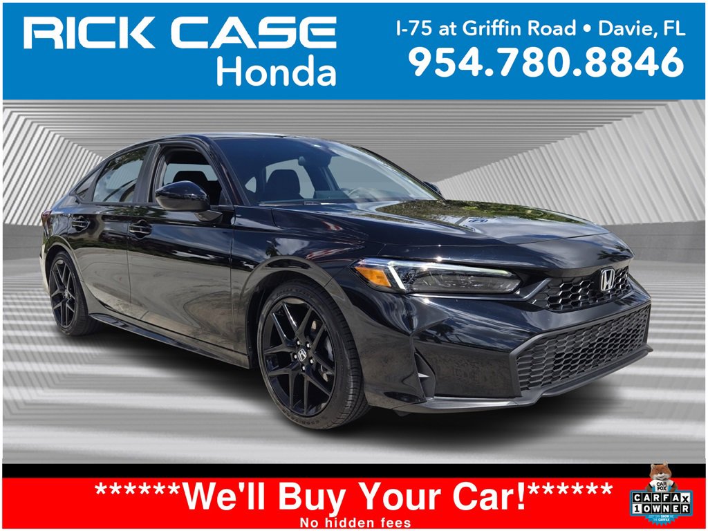 Certified 2025 Honda Civic Sport