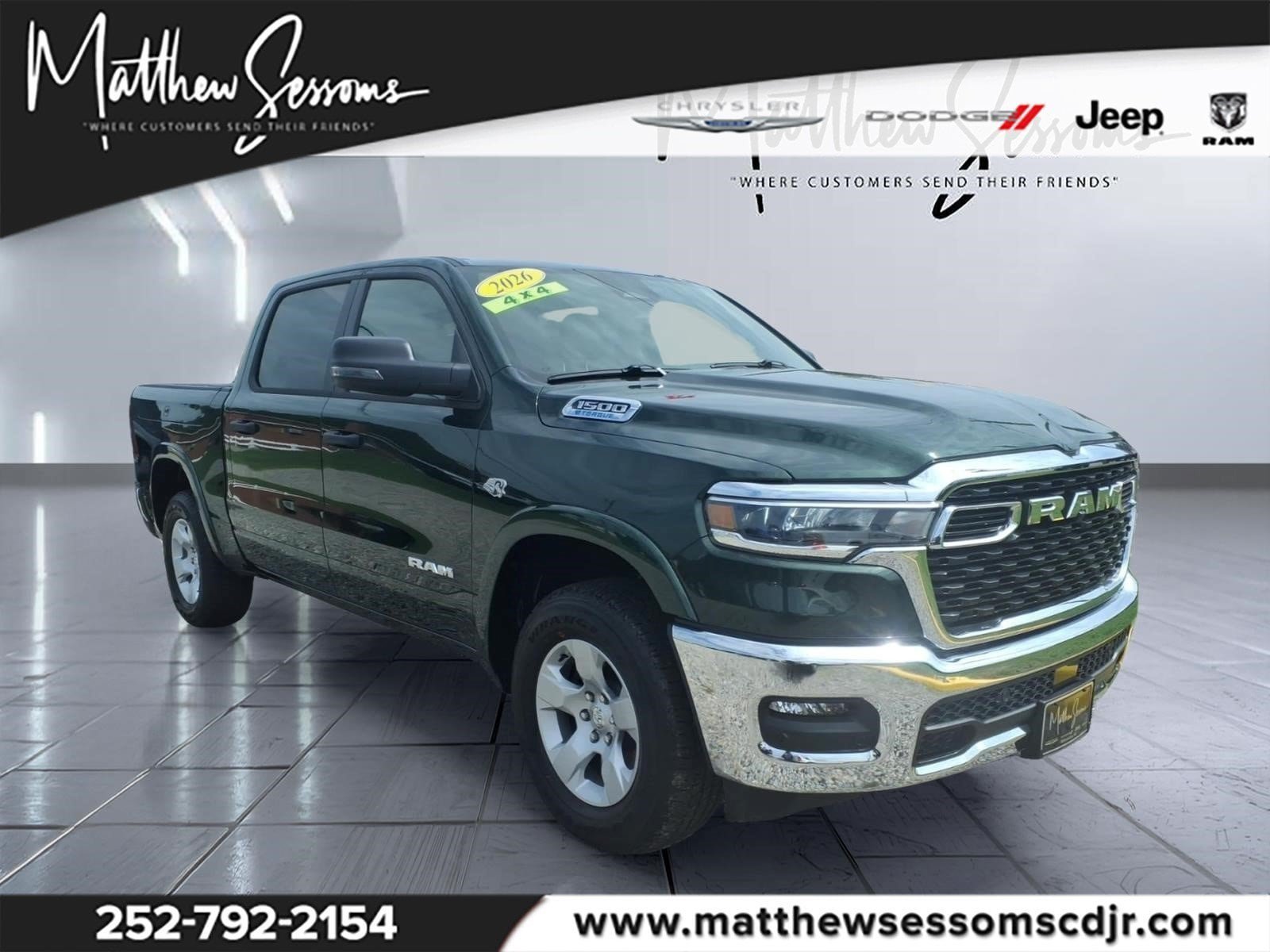 New 2026 RAM 1500 Big Horn