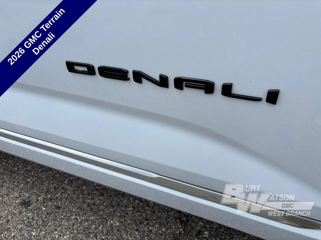 New 2026 GMC Terrain Denali w/ LPO, Black Badging Package AWD/4WD image 10