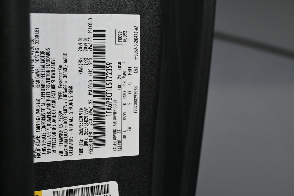 Used 2020 Ford Mustang GT Premium w/ Equipment Group 401A RWD image 18