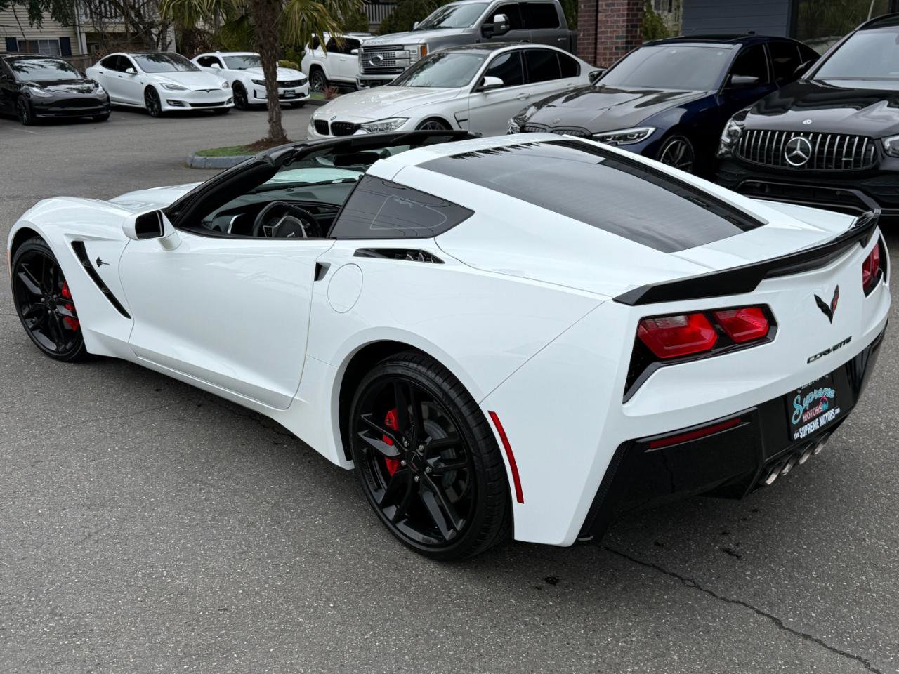 Used 2019 Chevrolet Corvette Stingray Coupe w/ Carbon Flash Badge Package image 6