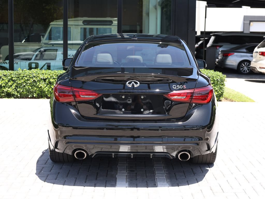 Certified 2023 INFINITI Q50 Red Sport 400 RWD image 6