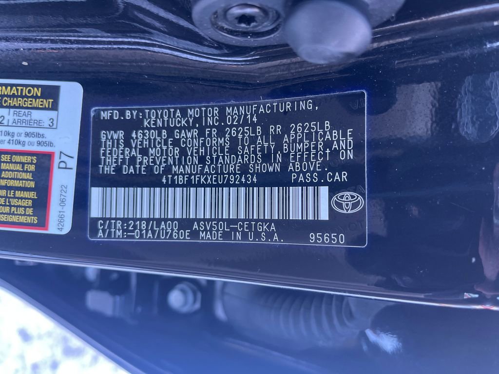 Used 2014 Toyota Camry XLE image 29