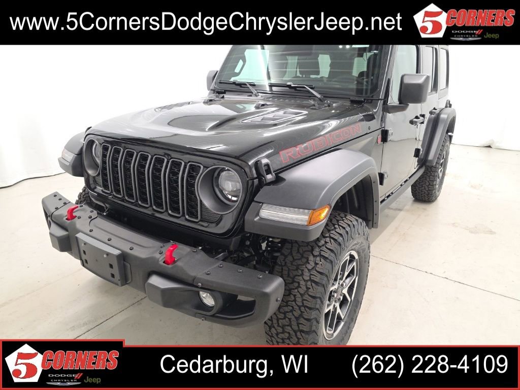 New 2026 Jeep Wrangler Unlimited Rubicon w/ Steel Bumper Group