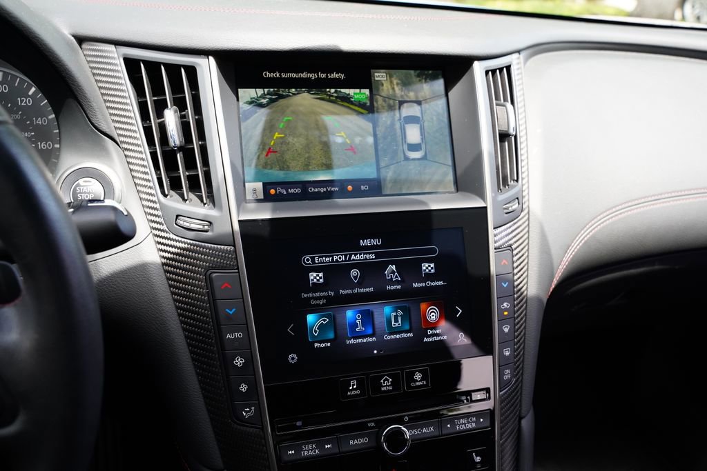 Used 2023 INFINITI Q50 Red Sport 400 w/ Carbon Fiber Package image 4