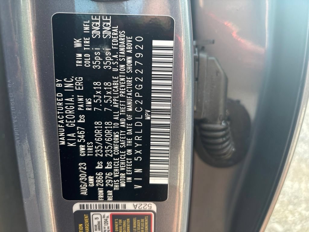 Certified 2023 Kia Sorento S w/ Panoramic Sunroof Package AWD/4WD image 22
