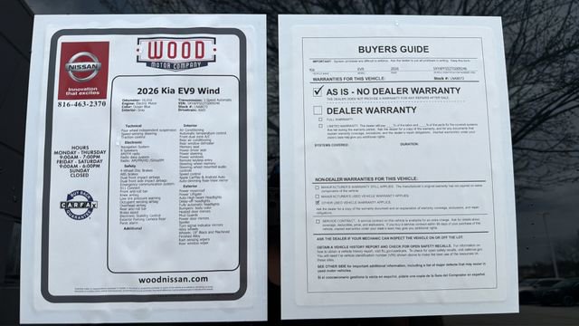 Used 2026 Kia EV9 Wind image 16