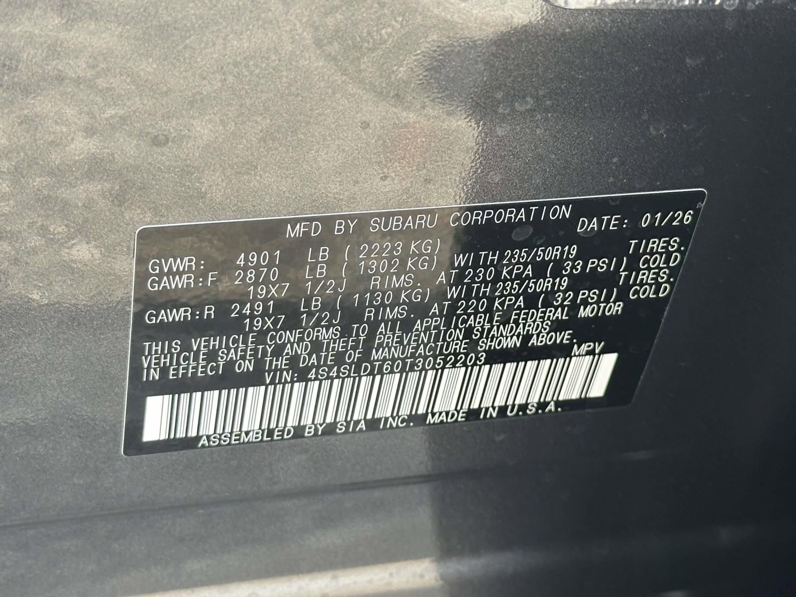 New 2026 Subaru Forester Touring image 15