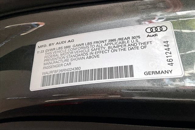 Certified 2024 Audi S7 Premium Plus AWD/4WD image 19