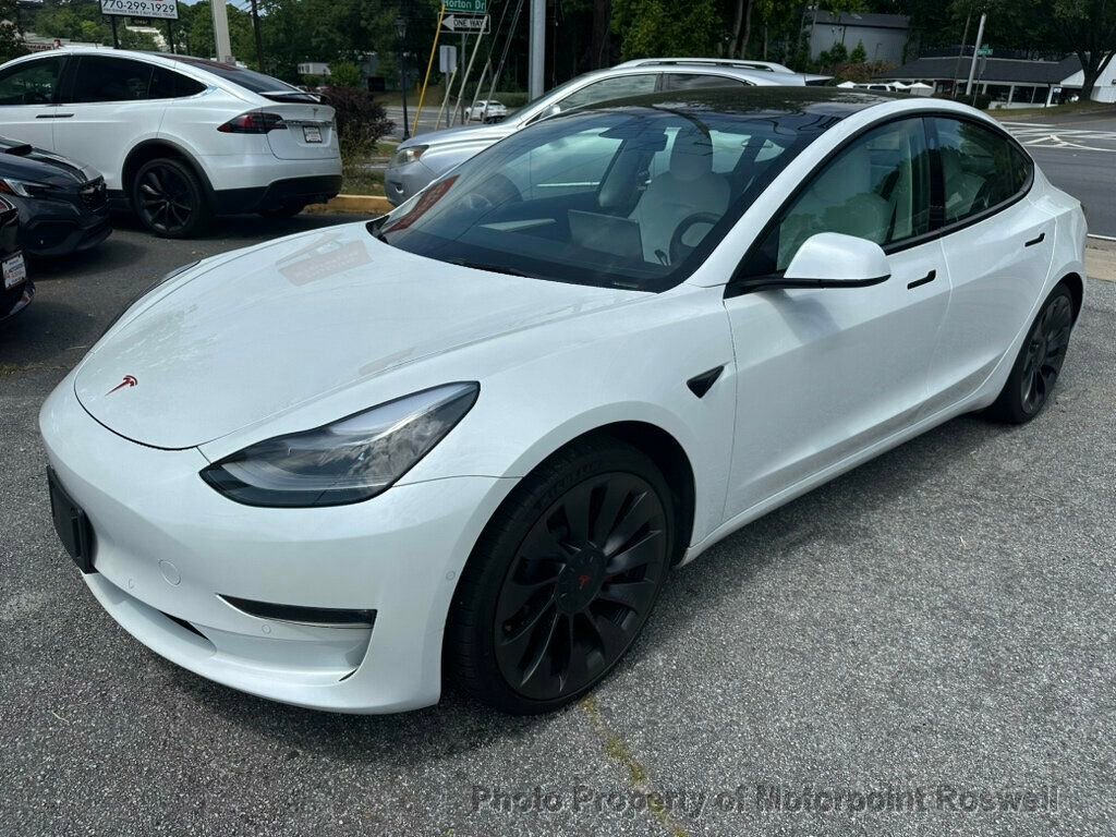 Used 2022 Tesla Model 3 Performance AWD/4WD image 21