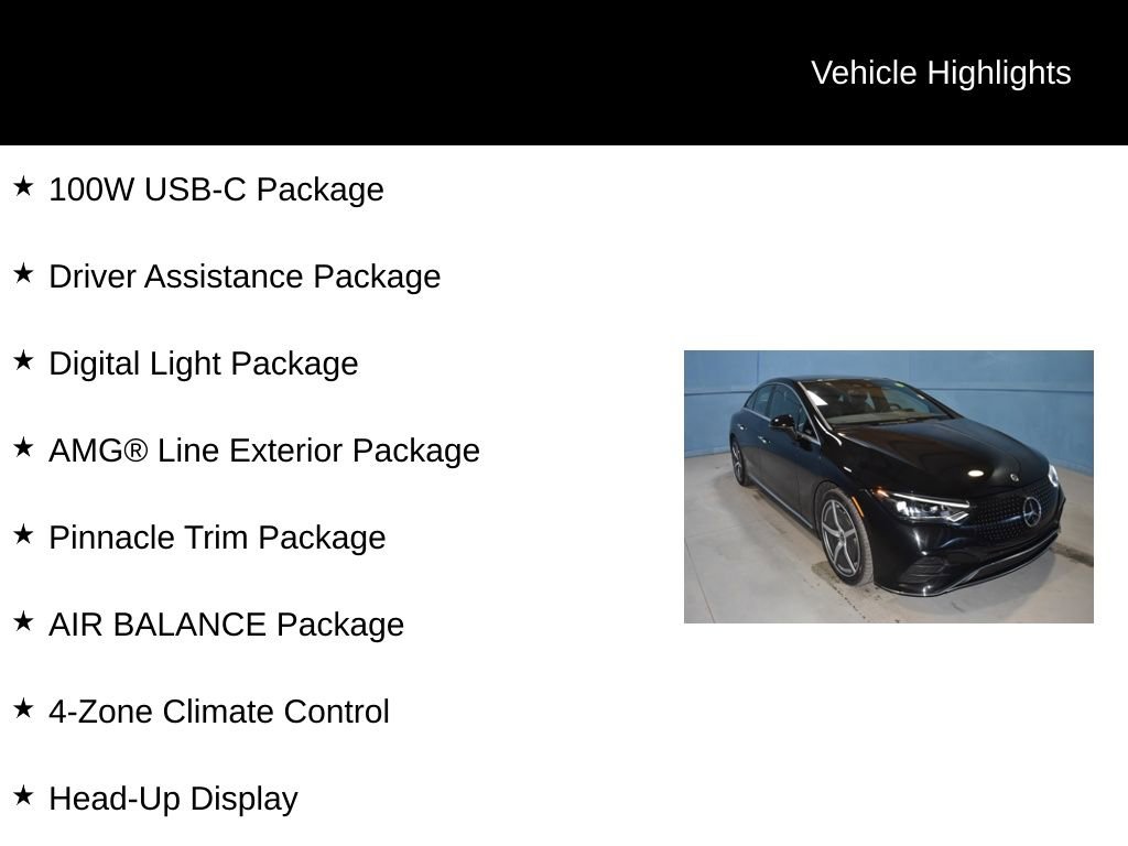 Used 2024 Mercedes-Benz EQE 350+ 4MATIC Sedan image 33