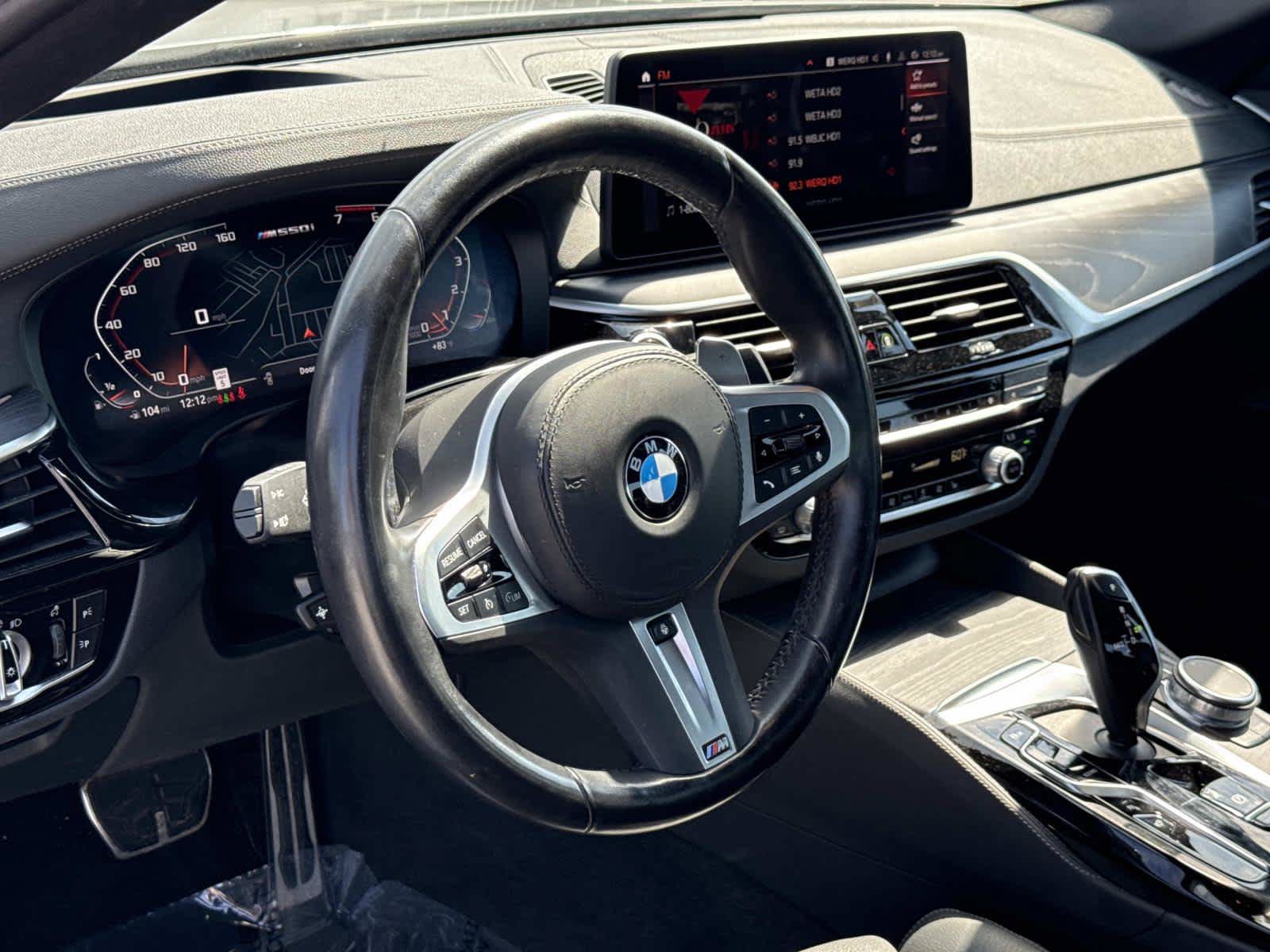 Used 2023 BMW M550i xDrive w/ Parking Assistance Package AWD/4WD image 2