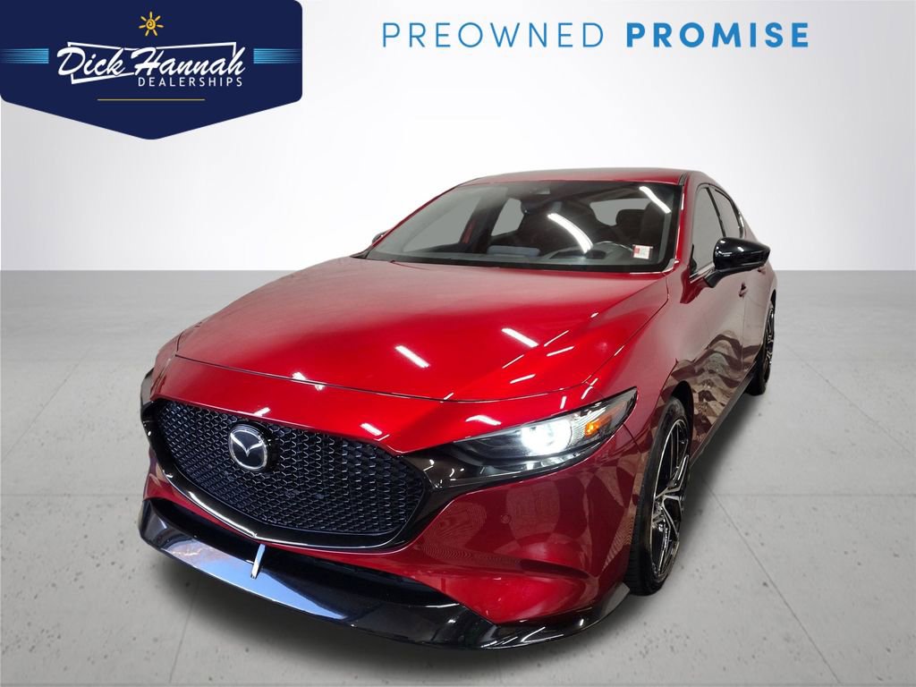Used 2021 MAZDA MAZDA3 Hatchback w/Premium Plus Pkg image 1