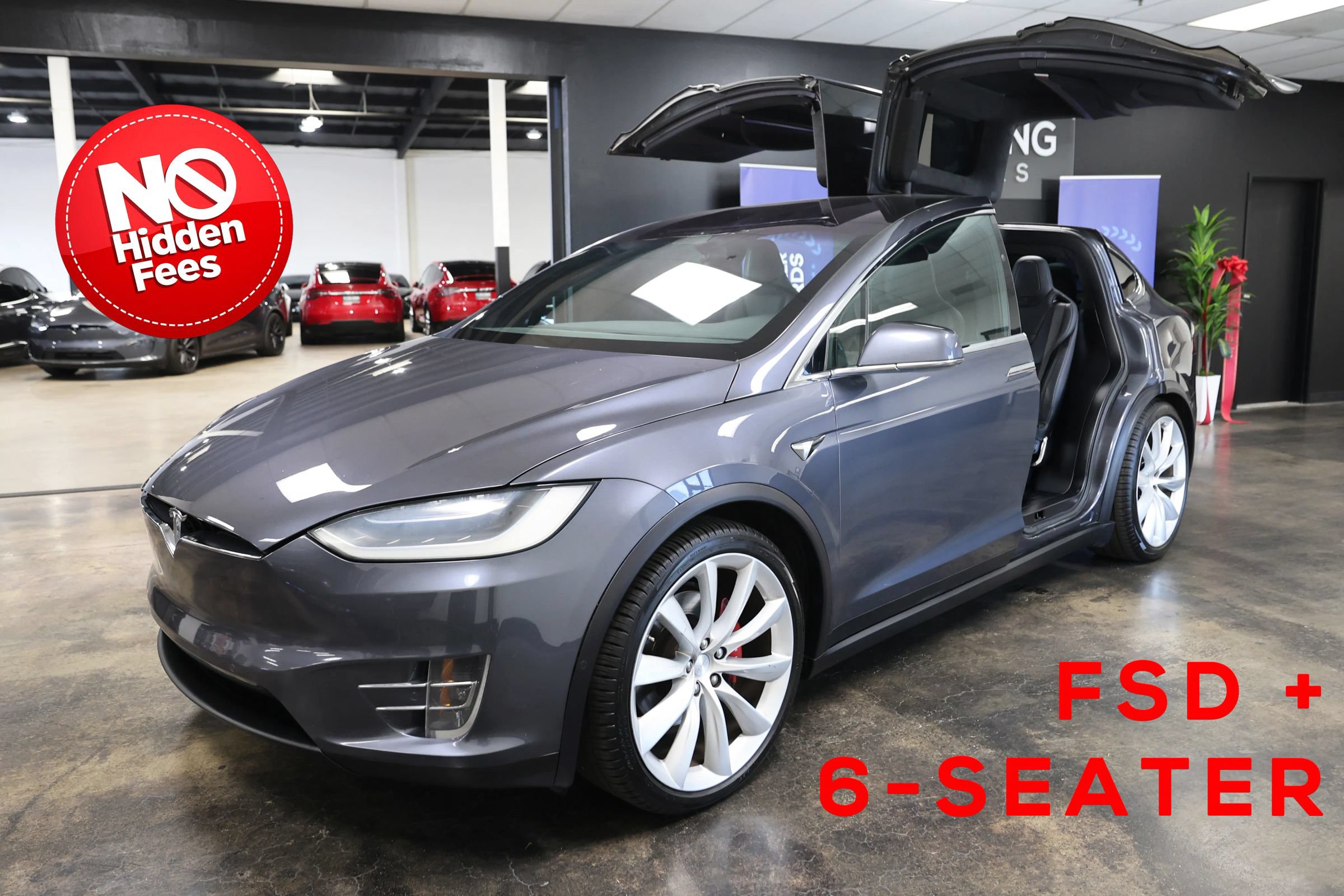 Used 2017 Tesla Model X P100D AWD/4WD image 1