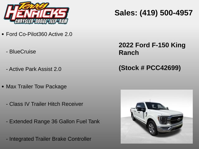 Used 2022 Ford F150 King Ranch AWD/4WD image 12