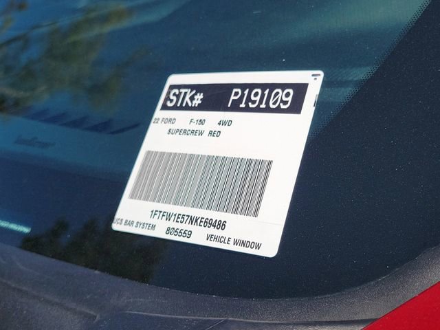 Certified 2022 Ford F150 XLT w/ Equipment Group 302A High image 33