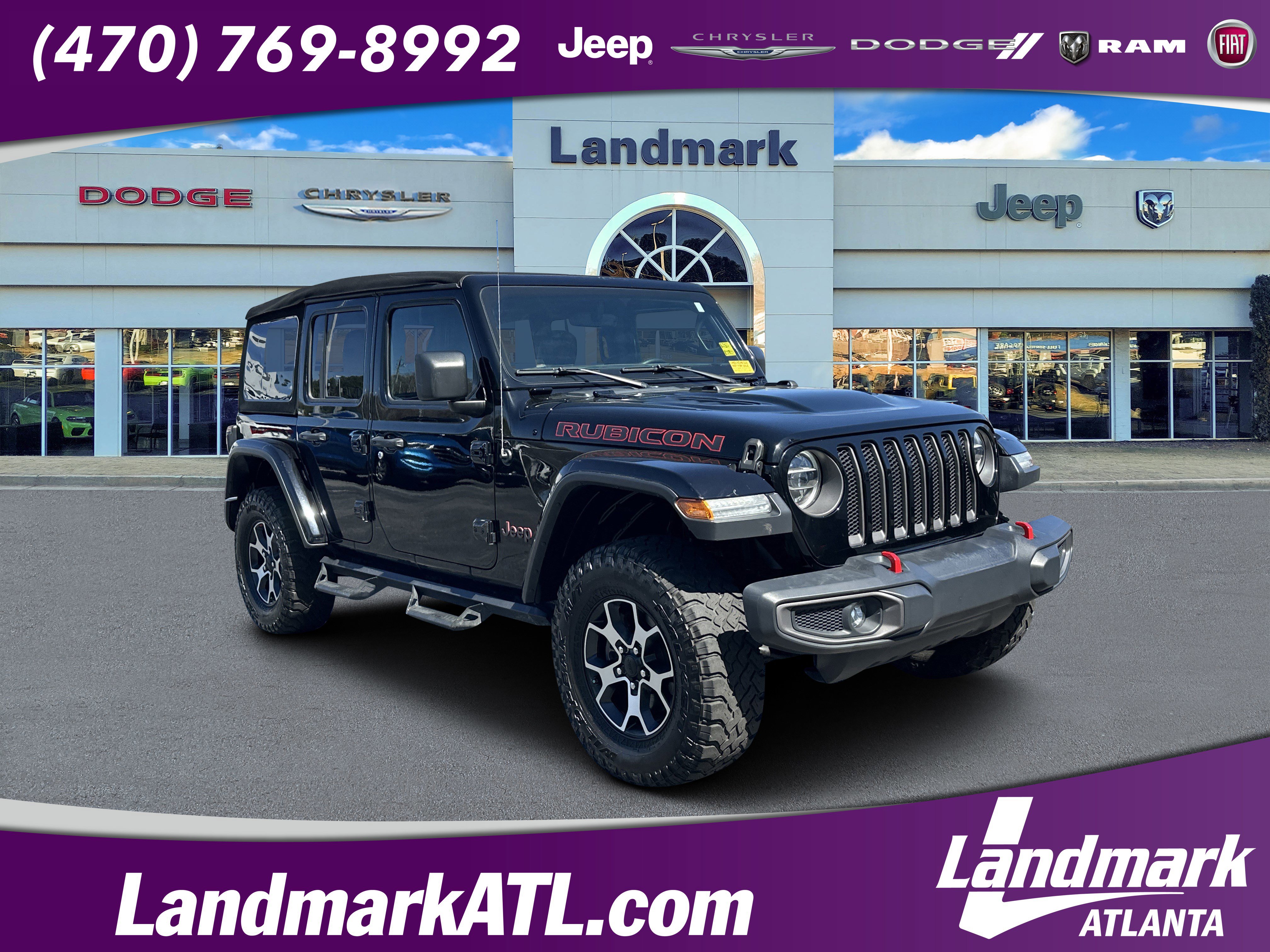 Used 2020 Jeep Wrangler Unlimited Rubicon image 1