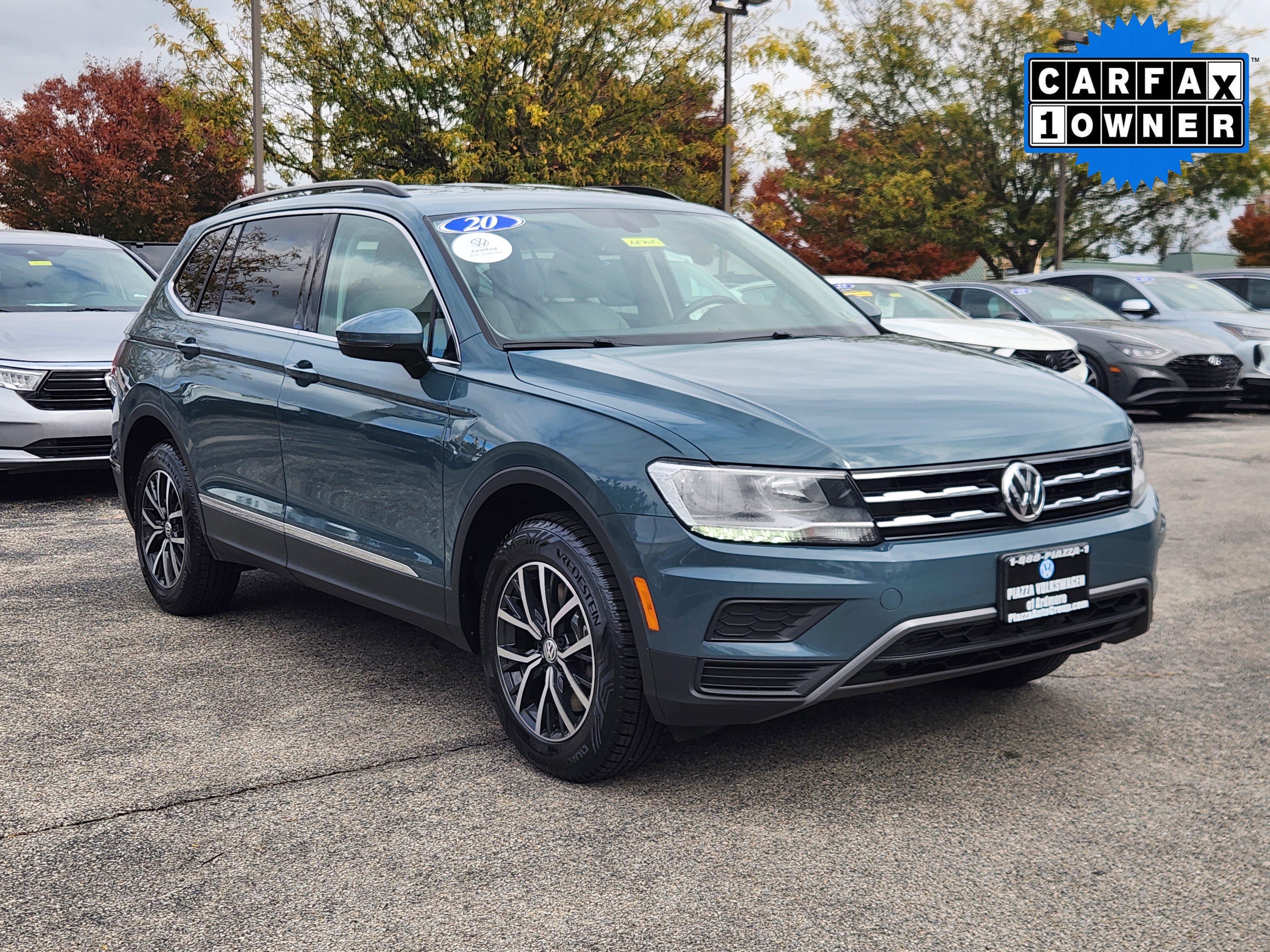 Certified 2020 Volkswagen Tiguan SE