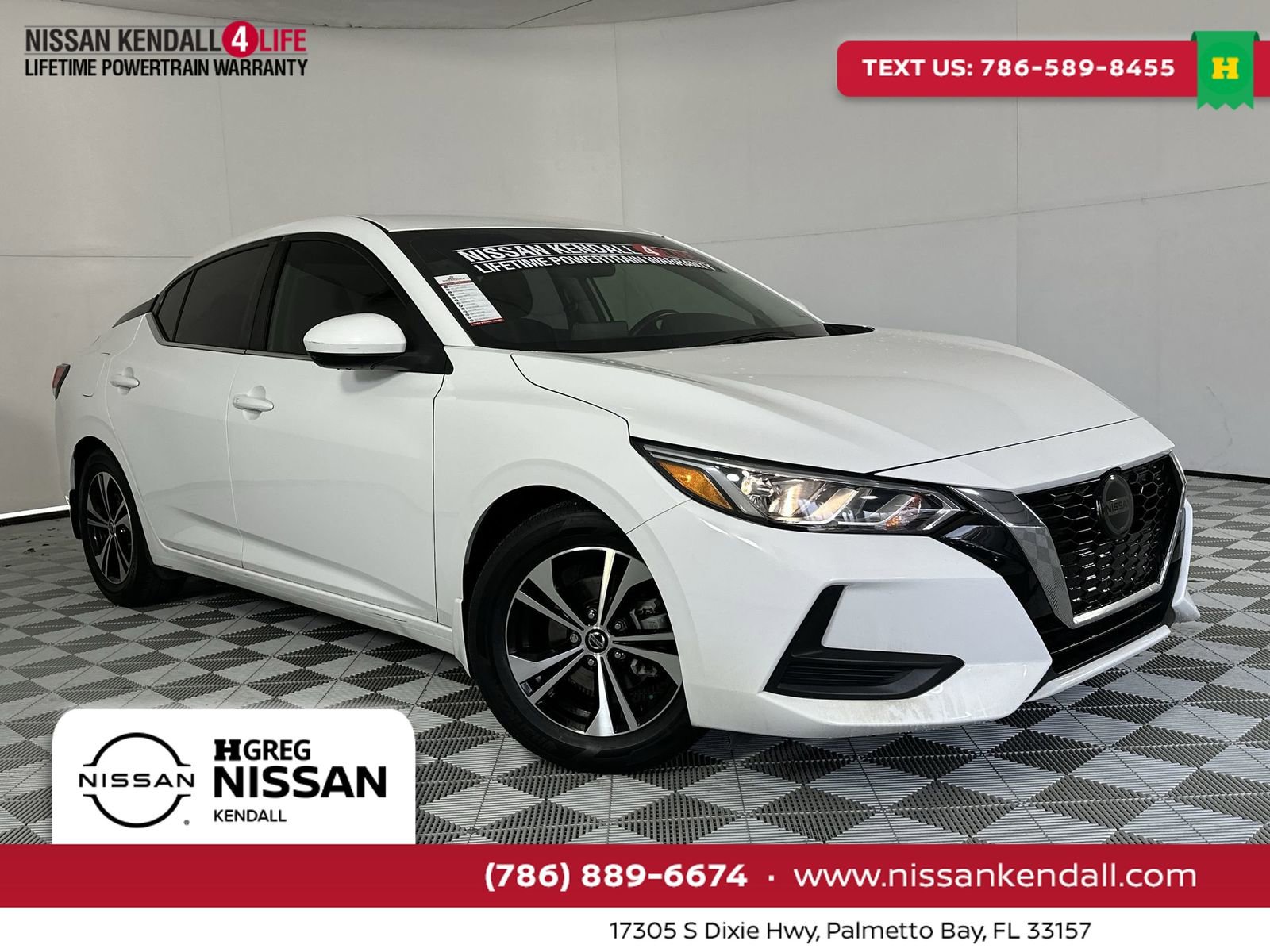 Certified 2021 Nissan Sentra SV FWD image 1
