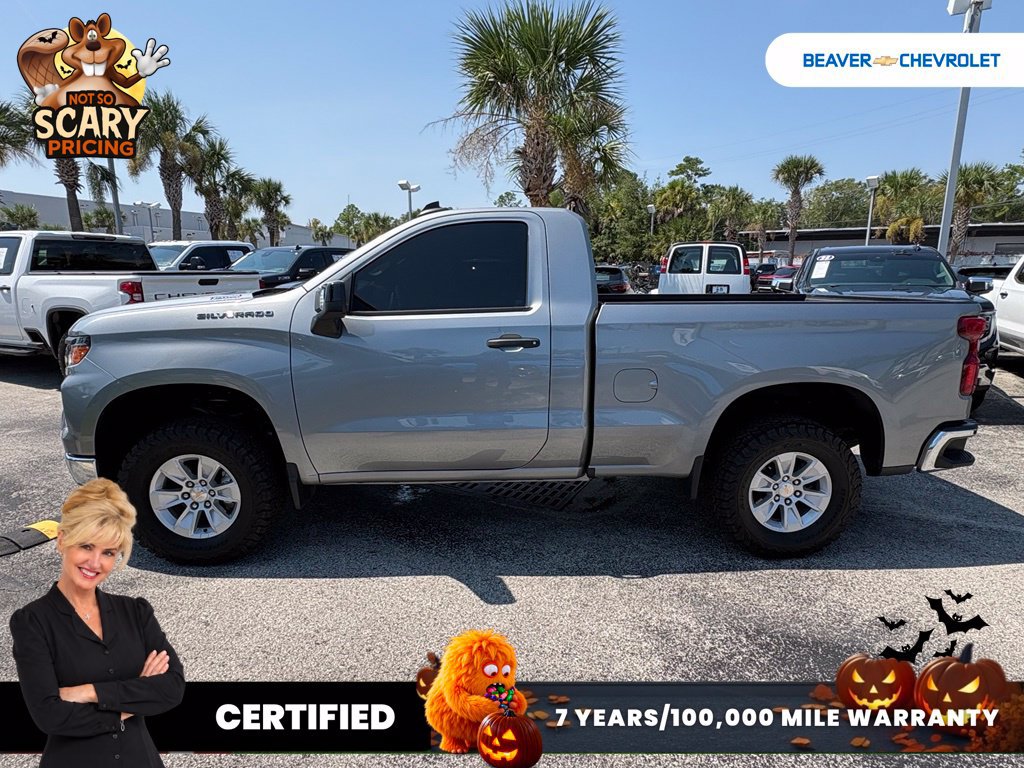 Used 2025 Chevrolet Silverado 1500 W/T w/ WT Safety Package RWD image 4