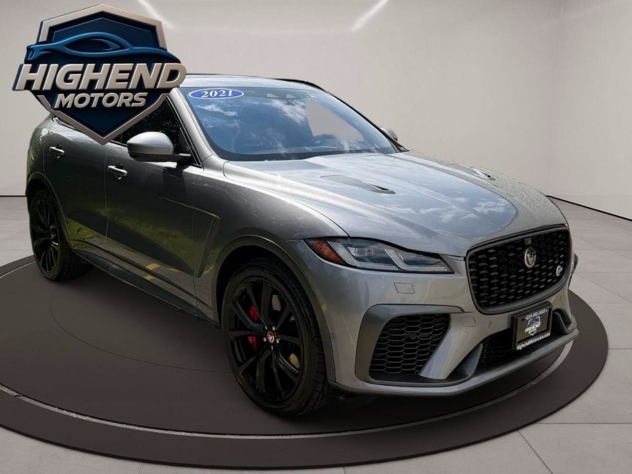 Used 2021 Jaguar F-PACE SVR AWD/4WD image 8