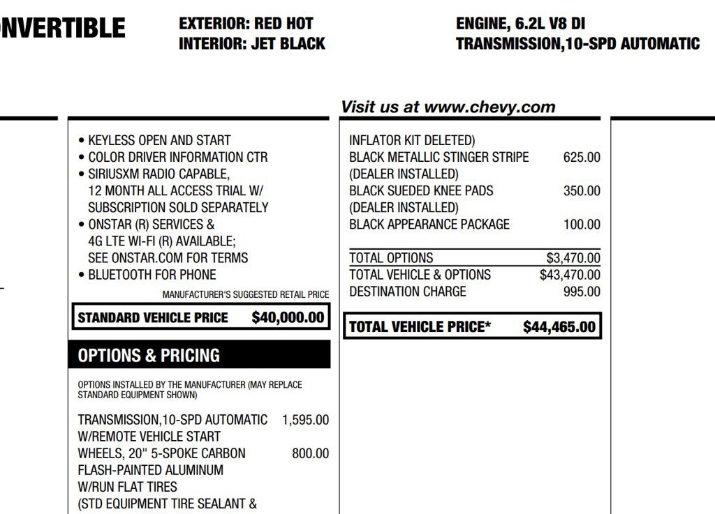 Used 2020 Chevrolet Camaro LT RWD image 16