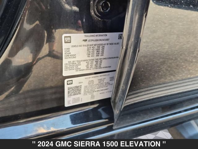 Used 2024 GMC Sierra 1500 Elevation AWD/4WD image 32