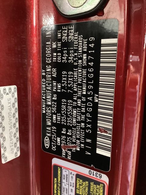 Used 2020 Kia Sorento S image 14