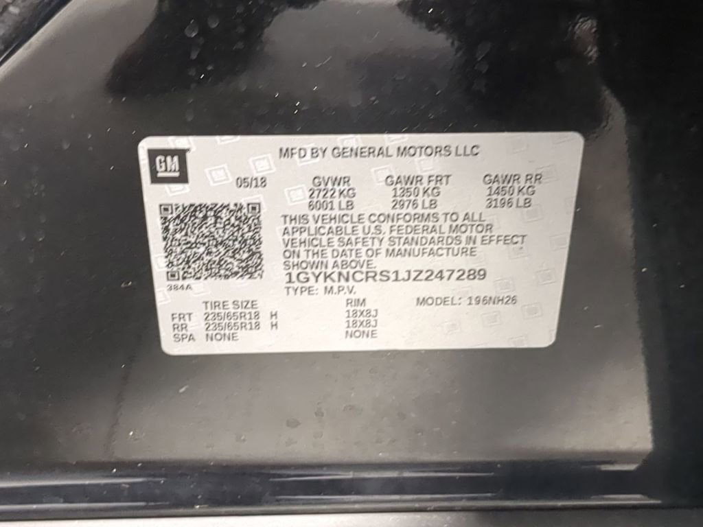 Used 2018 Cadillac XT5 Luxury w/ LPO, Wheel Lock Package image 48