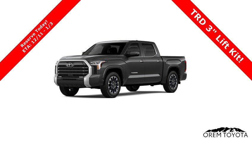 New 2026 Toyota Tundra Limited