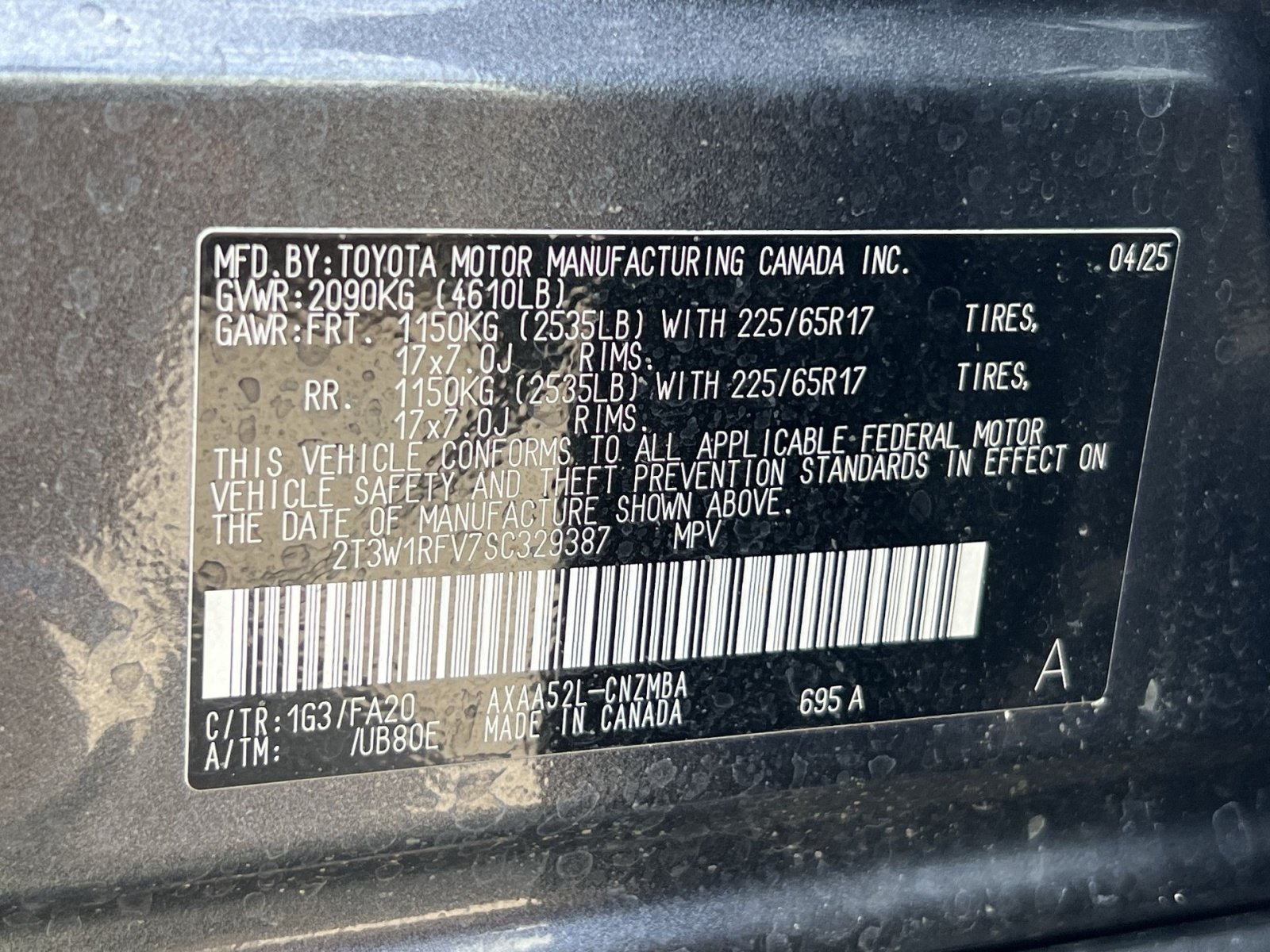 Used 2025 Toyota RAV4 XLE FWD image 27