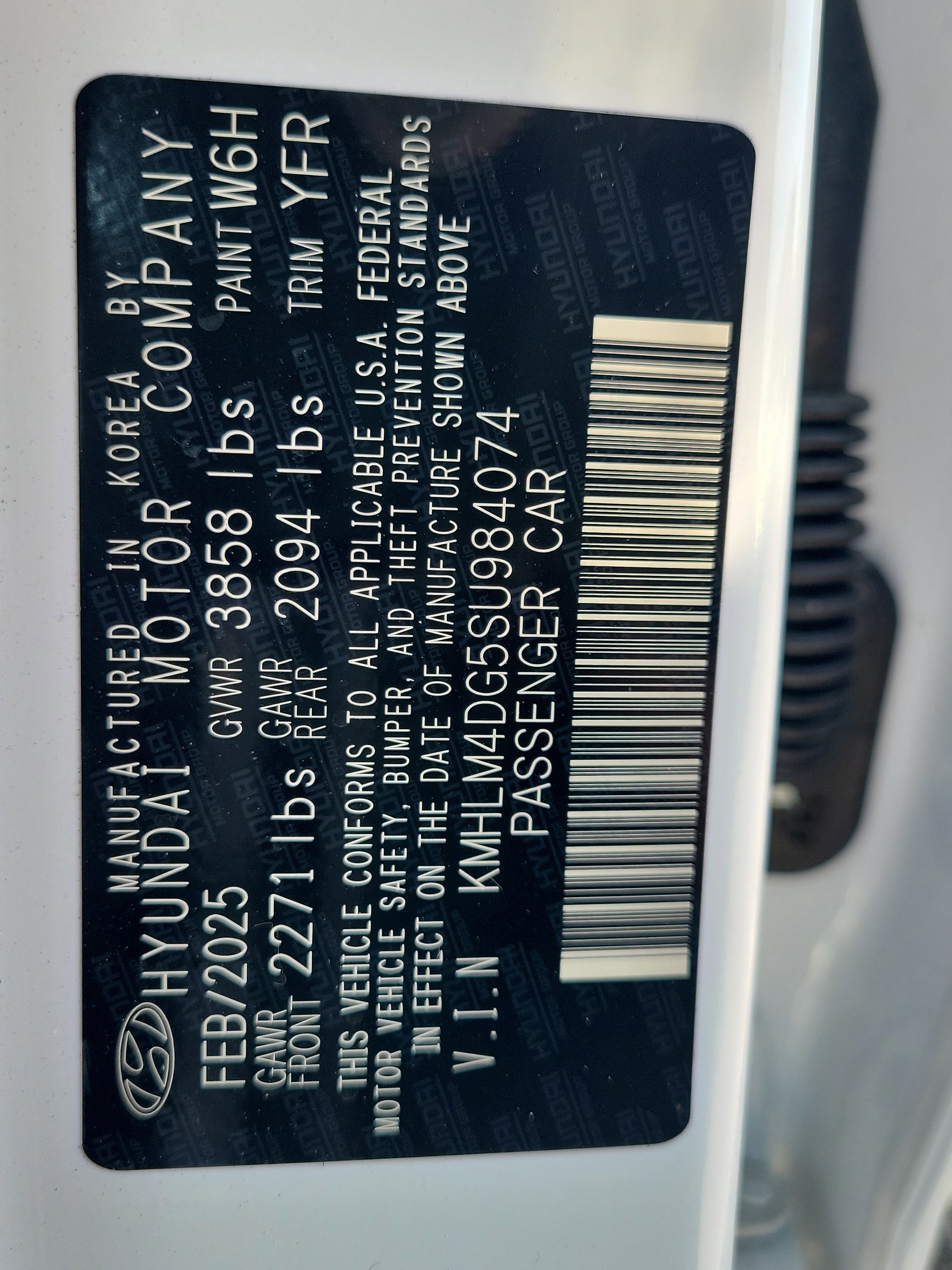 Certified 2025 Hyundai Elantra Sport image 31