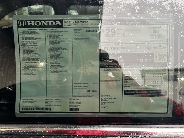 New 2026 Honda CR-V EX image 14