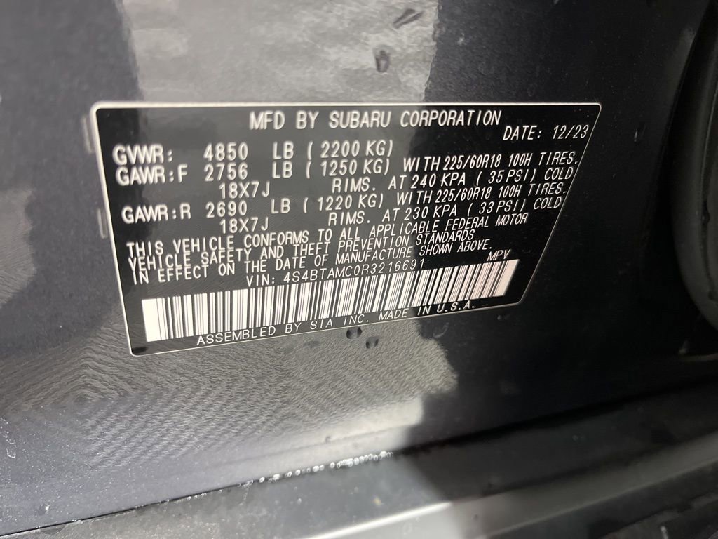 Used 2024 Subaru Outback Limited image 35