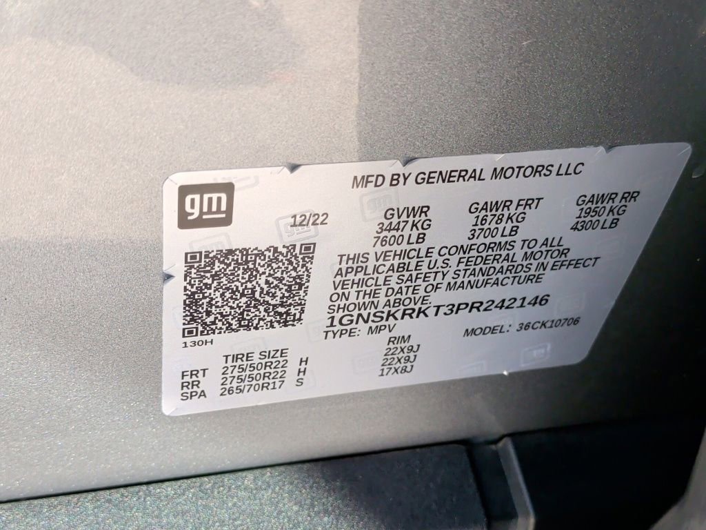 Used 2023 Chevrolet Tahoe RST w/ Luxury Package image 55