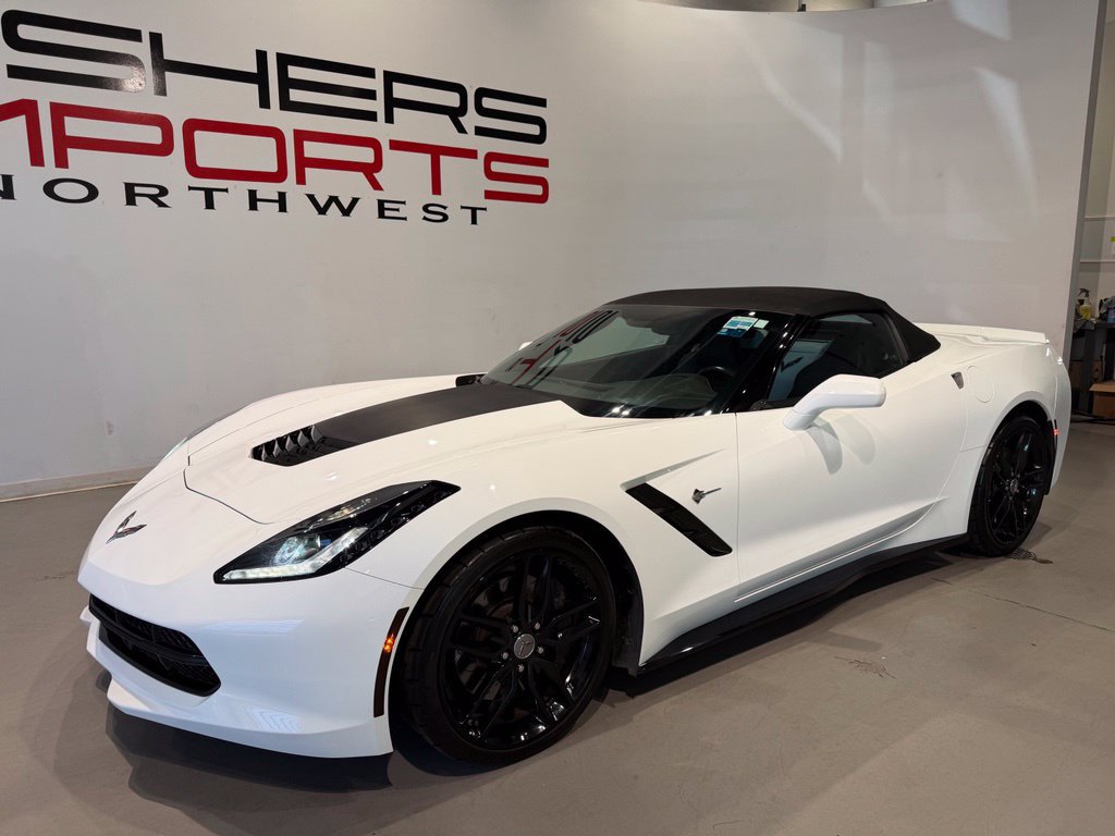 Used 2019 Chevrolet Corvette Stingray Convertible w/ Battery Protection Package RWD image 2