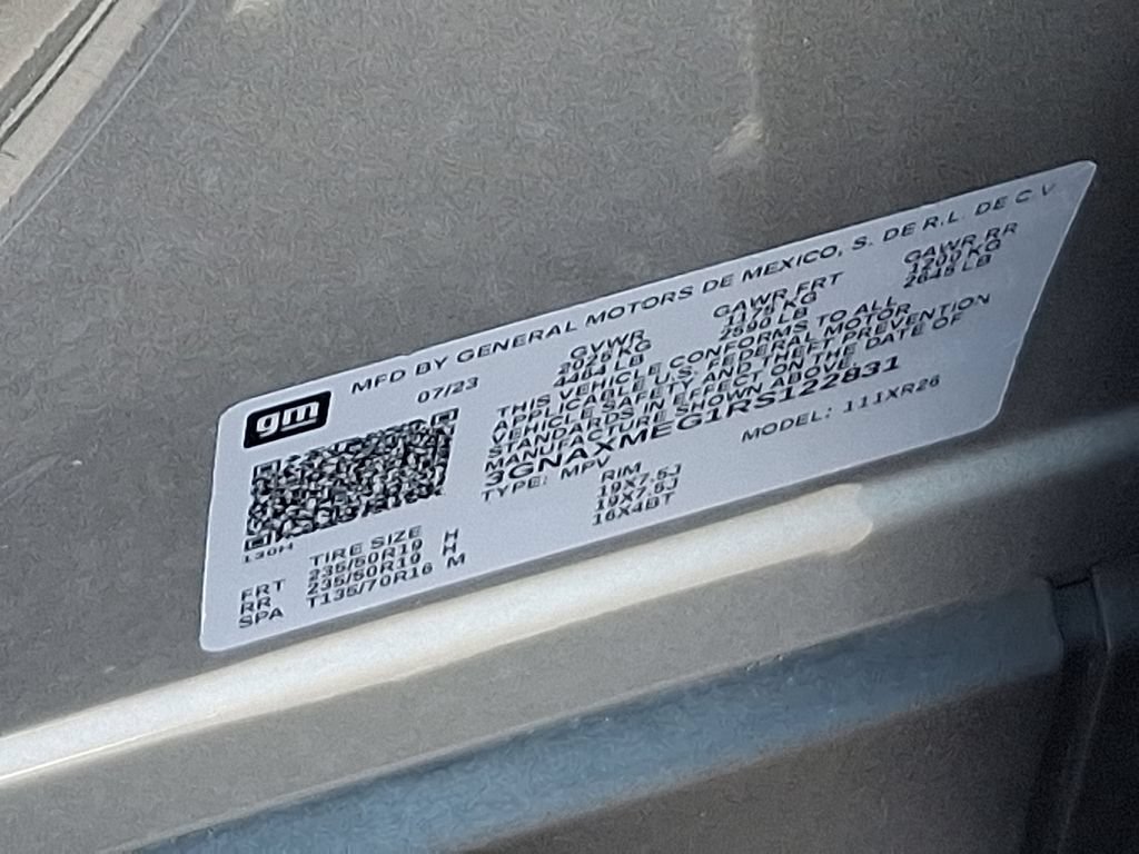 Certified 2024 Chevrolet Equinox RS w/ RS Leather Package FWD image 29