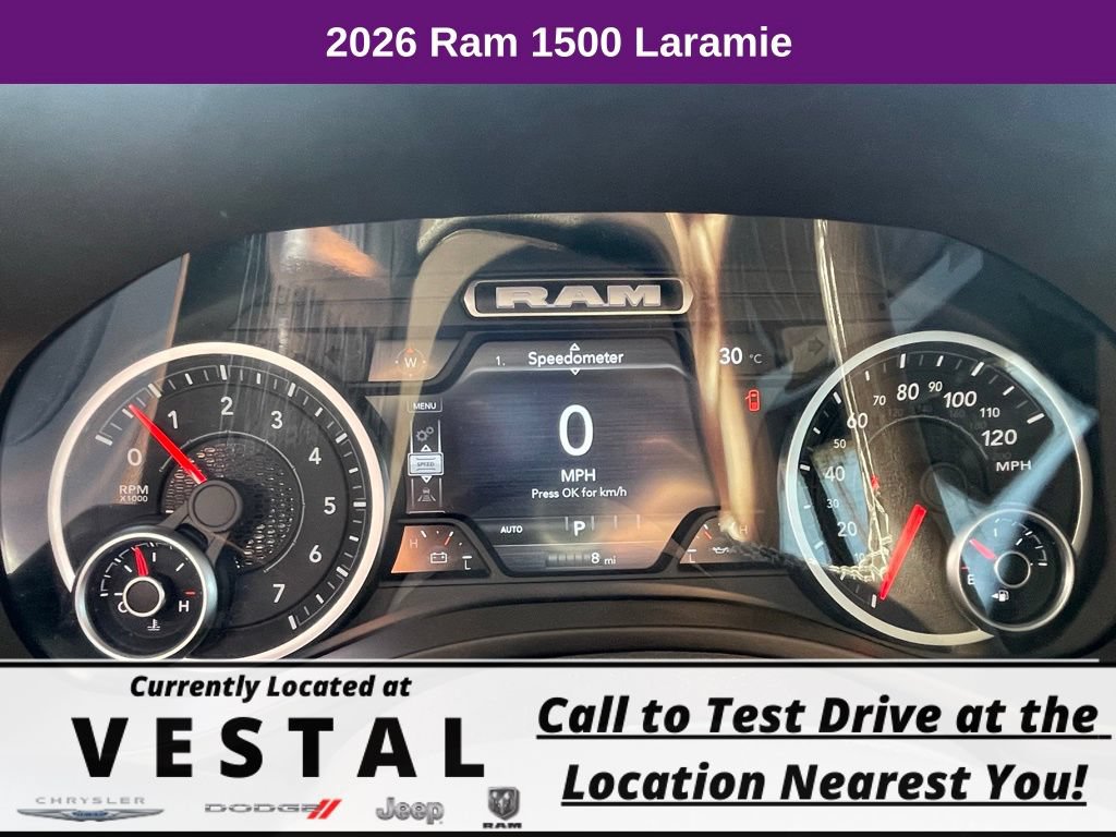 New 2026 RAM 1500 Laramie AWD/4WD image 25