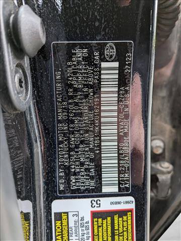 Used 2019 Toyota Camry XSE FWD image 15