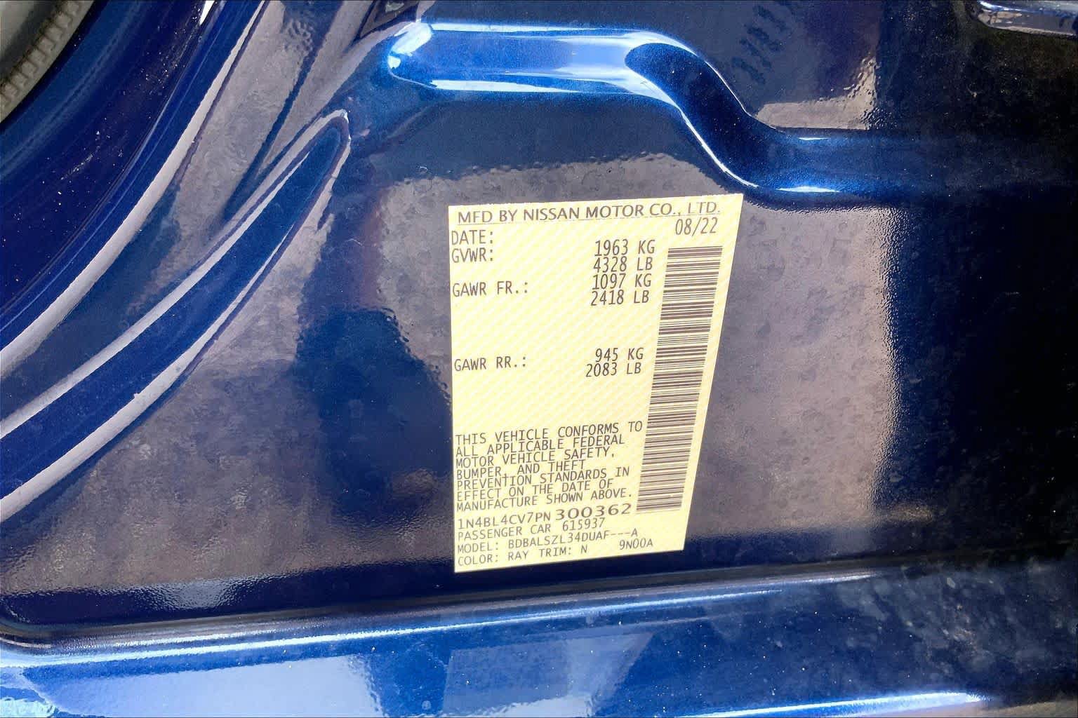 Used 2023 Nissan Altima 2.5 SR w/ SR Premium Package FWD image 37