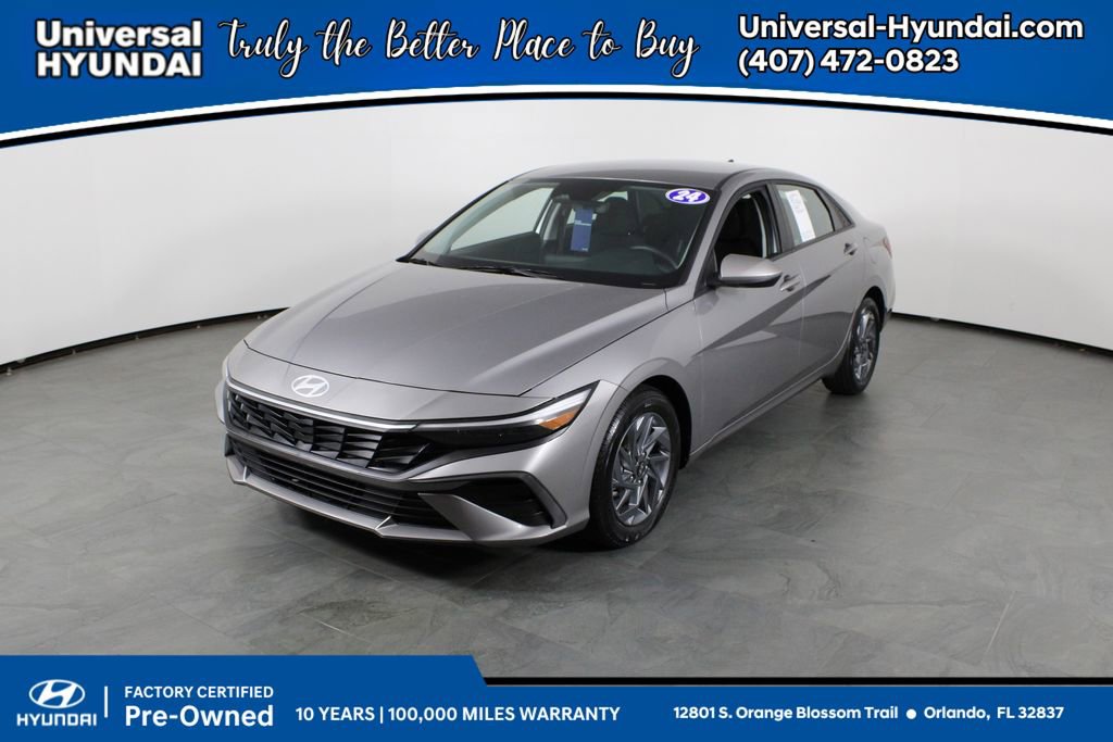 Certified 2024 Hyundai Elantra SEL image 1